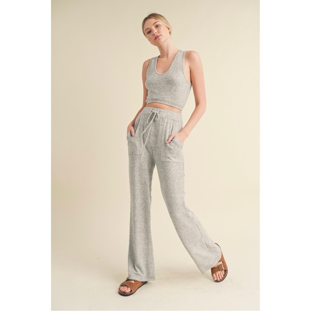 Women's Gray Pantsuit